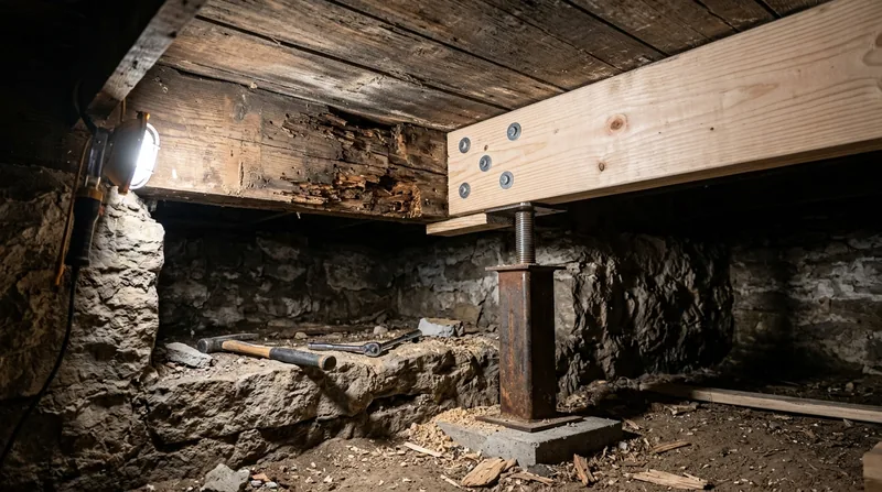 Floor Joist & Subfloor Repair Madison